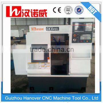 CKX46L linear guideway 450mm dia. lathe high quality cnc slant bed lathe machine from China factory low cost