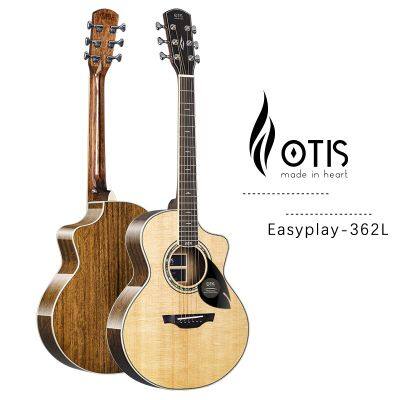 Reliable Folk Guitar Manufacturer Spot Stock Guitar Wholesale Otis Solid Top Glossy 362L