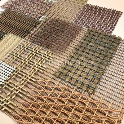 Pre-Crimped Stainless Steel Wire Woven Mesh for Interior Decor Plain Weave ISO9001 Certified Customizable Sizes Welding photo-4