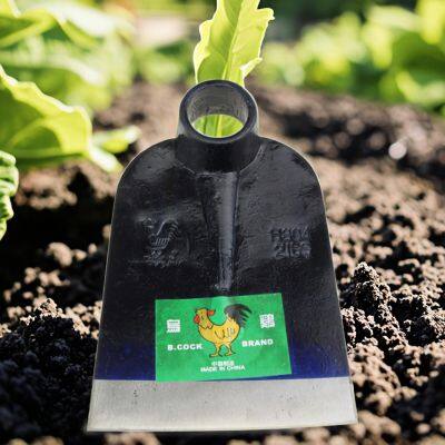 Тяжелая садовая мотыга, изготовленная из рельсовой стали, идеальная для удаления сорняков и сельскохозяйственных работ