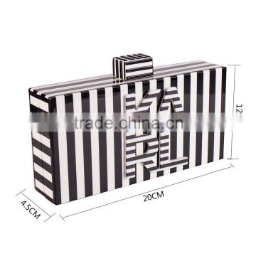 2016 Fashion Designer Acrylic Ladies Clutch Design Bags for party                        
                                                Quality Choice