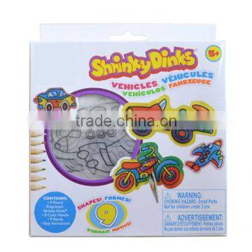 Children educational toys diy shrinky dinks for kids