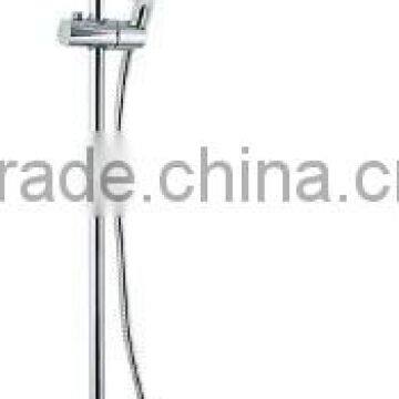 Chrome Plating Brass Round Exposed Rain Shower Set