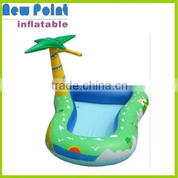 Mini green inflatable round swimming pool toy for fun kids inflatable pool