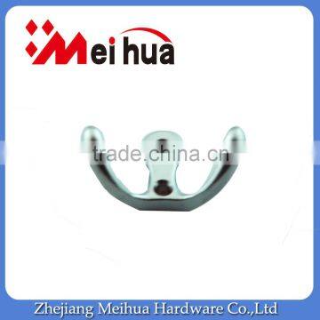 Bathroom metal toilet robe hook chrome plate coat hook