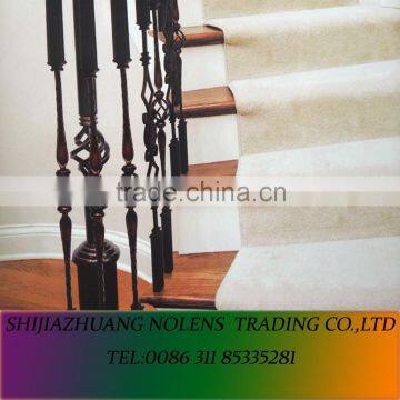 Cheap Wrought Iron Spiral Stairway Iron Craft Stair Railing With Baskets DESIGNED