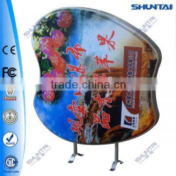 Double Side Outdoor Street Light Pole light box
