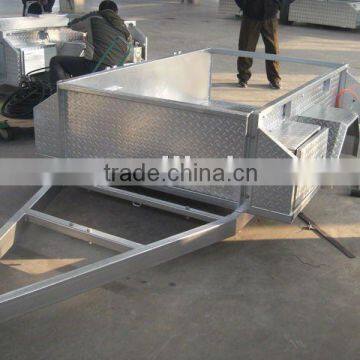 Hot dipped galvanized camper trailer with side drawer