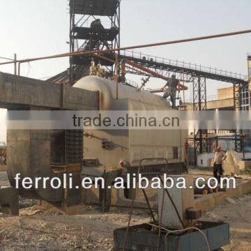 chain grate coal wood boiler