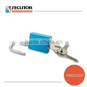 Double Locking Color Aluminum Padlock Manufacturer