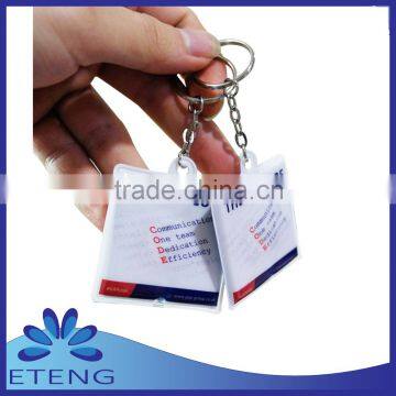 led pvc key ring ,key ring led flashlight