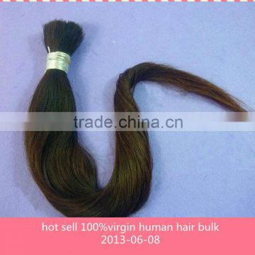 hot sell fast delivery remy straight 100%virgin human bulk hair