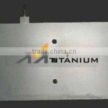 platinize titanium anode for water treatment