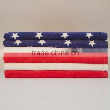 Factory Price Cotton Flag Wholesales Beach Towel photo-3