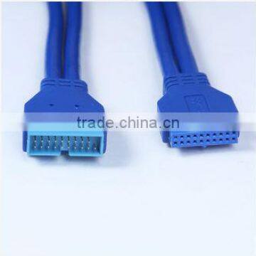 USB 3.0 Motherboard 20 Pin Male to 20 Pin Female Cable