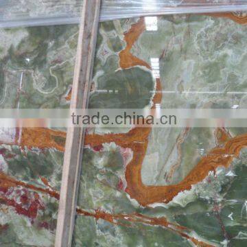 Wholesale good slab green onyx price