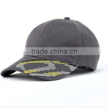 new promotional cap with plain dyed