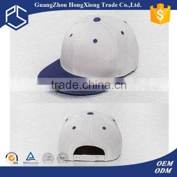 2016 hot selling leisure 100% acrylic plain snapback hats