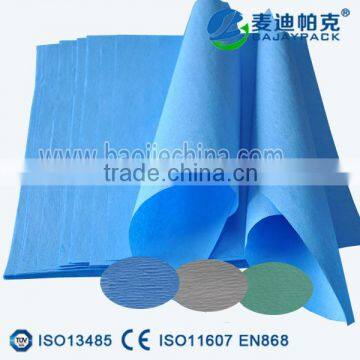 Disposable Sterilization crepe paper for surgical earloop