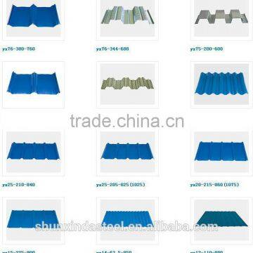 steel roofing sheet weight of gi sheet/ type of roofing sheets