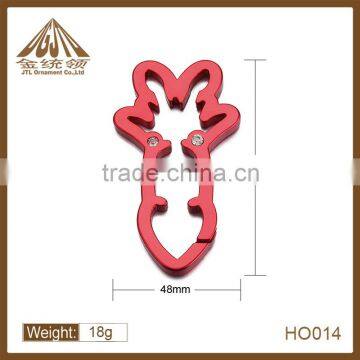 Fashion metal popular fish shape carabiners