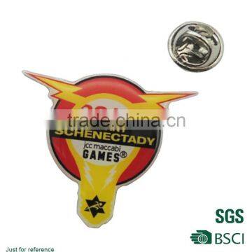 Special Design Metal printed Lapel Pins Souvenirs Pin Badge