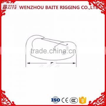 Carabiner Manufacturing Egg Shape Snap Hook, Cheap Snap Hook Industrial Snap Hooks photo-2