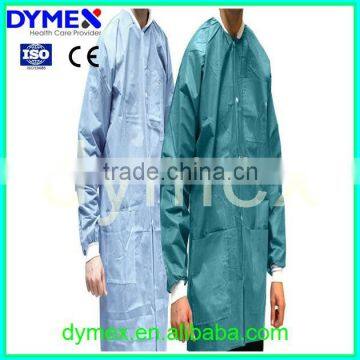 Non Woven Fabric Disposable Medical Lab Coat