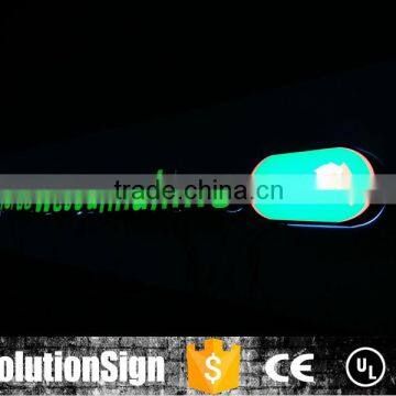 Face illuminated led channel letters outdoor company sign