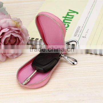 Cheap Promotion Korea Gift Mini Leather Car Key Holders photo-3