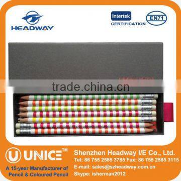Heat Transfer Printing HB Pencil Set in Gift Box