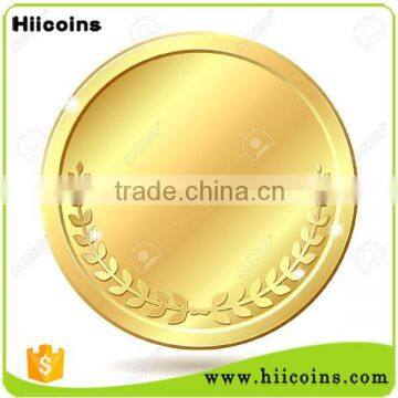 China Manufacturers blank coins gold