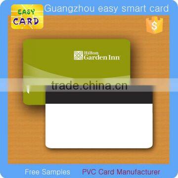 Printable plastic magnetic stripe cards with lamination