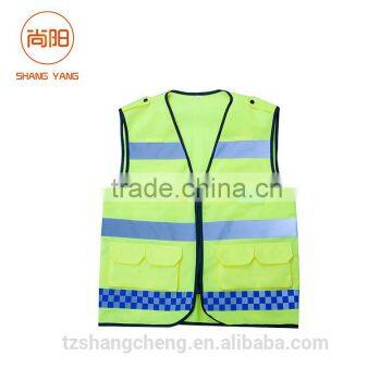 reflective safety Yellow Reflecting Vest Security Guard reflective vest