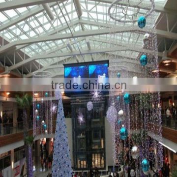 Impressive video effect transparent led display