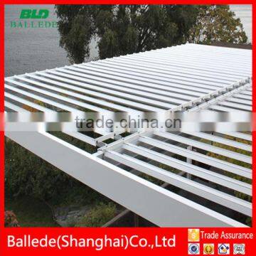 Hot Sale Motorized Aerofoil Blade Aluminum Opening Louver Roof photo-6