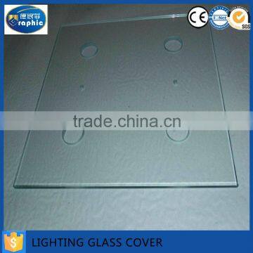 Square Light Cover Glass/oval Lighting Glass Shade/glass Lamp Cover photo-5