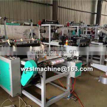 Newest plastic garbag bag making machine