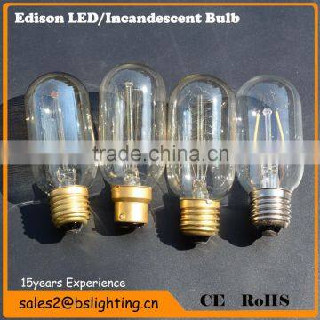 China Factory Directly Sell! Plastic Led Vintage Clear Bulbs A19 A60 G80 G95 G125 ST64 ST58 C35 FC35 BR80 T9 T30 photo-3