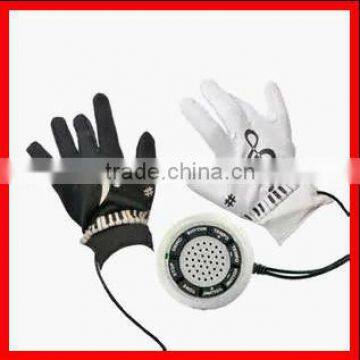 electronic musical gloves