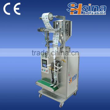 Powder sachet filling and sealing machine