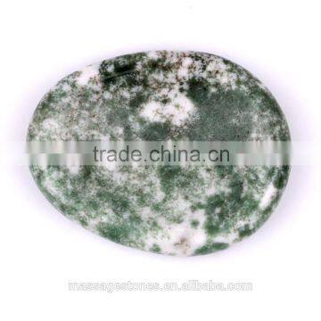 Bespoke stone crafts carved chakra worry stone