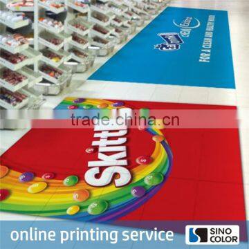 Long Life PVC Film Floor Graphics Printing