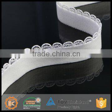 Various forms customized crochet elastic intimate wears polyester jacquard elastic webbing for underwear