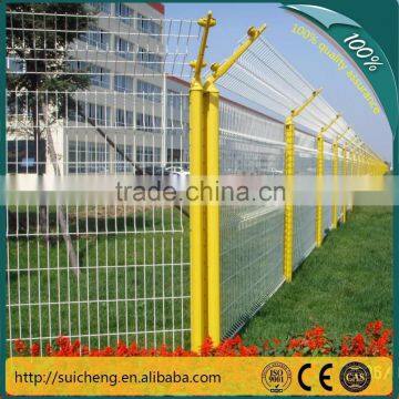 guangzhou factory wrought iron garden wall fence/flexible garden fence/garden border fence