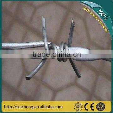 Guangzhou factory fence barbed wire/ barbed wire fencing wholesale/barbed wire drawing (free sample)