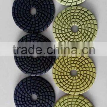 thick wet polishing pads for concrete