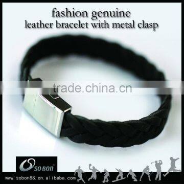 Wholesale Leather Cord Braided Bracelet