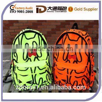 cute used cartoon picture school bag book backpack