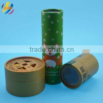 Recyclable airtight paper tin container for food